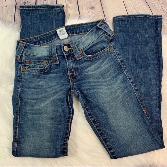 True Religion Straight Leg Jean size 25 - Picture 2 of 11